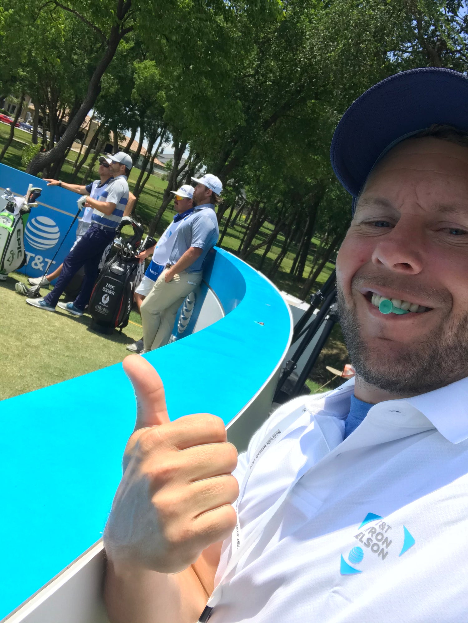 Tas-Tee at the Byron Nelson