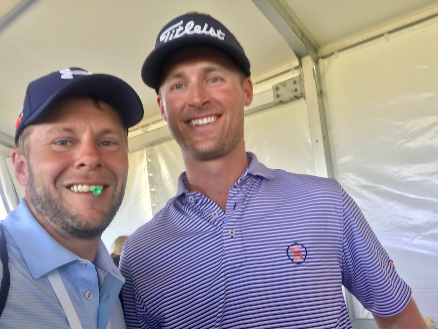 Tas-Tee at our first Korn Ferry Tour Event