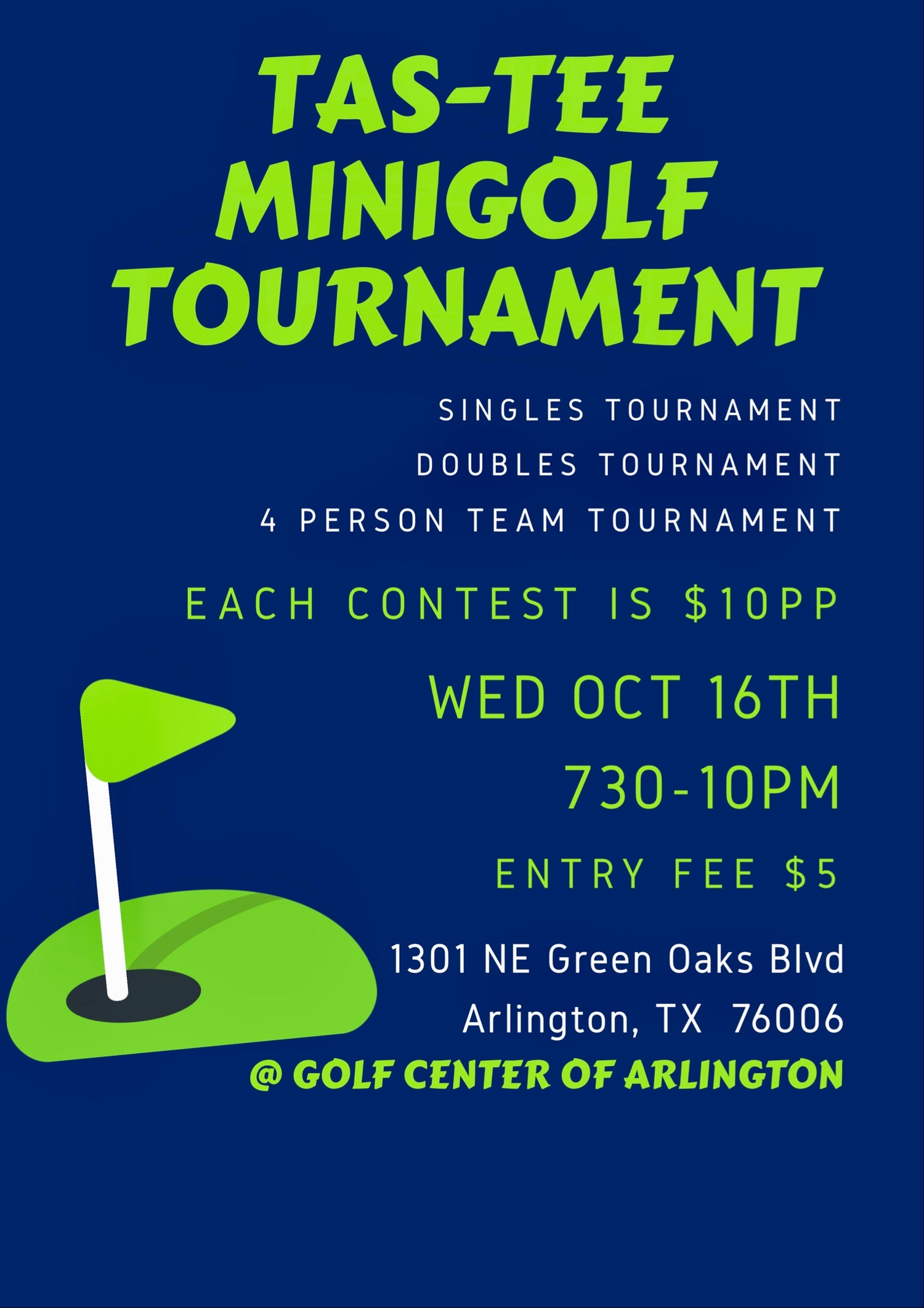 Tas-Tee MiniGolf Tour