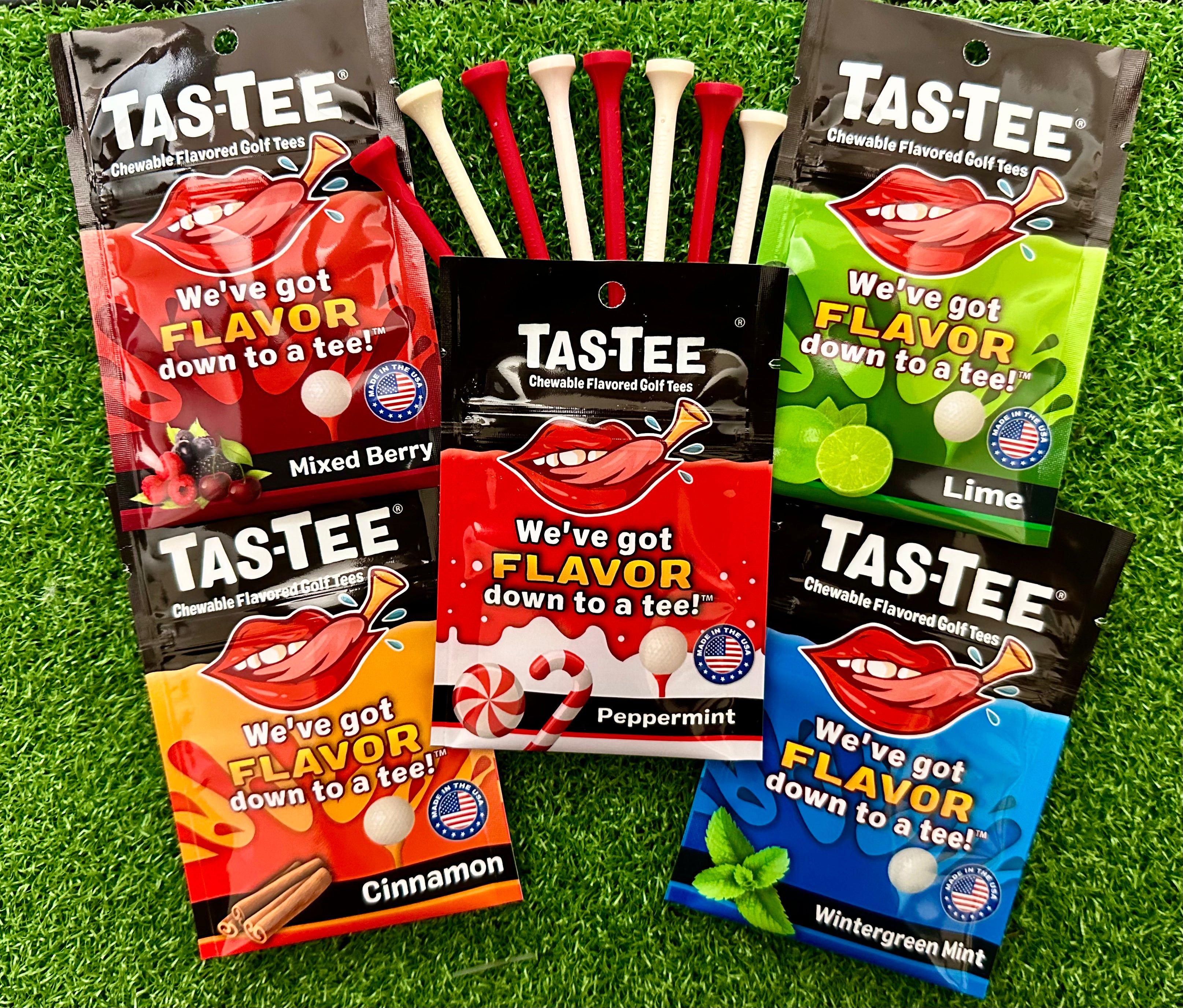 Tas-Tee Small Variety Pack (20 tees)
