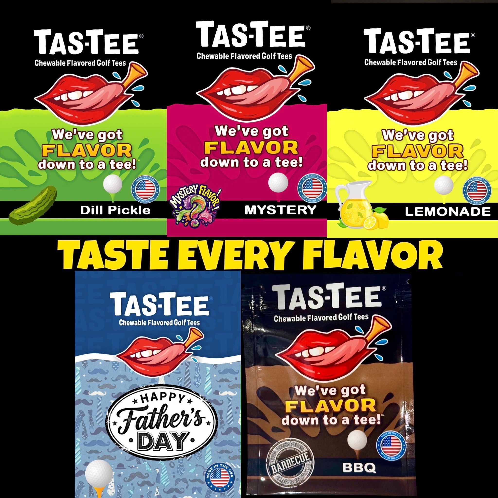 Tas-Tee Variety 8 Packs