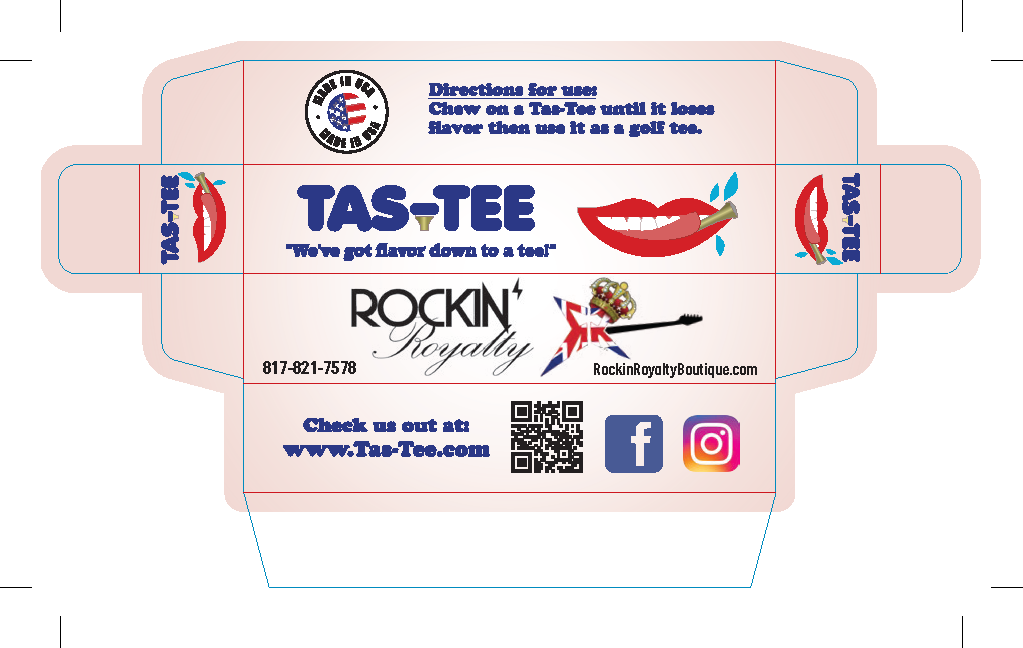 Sample Photo Tas Custom Printed Tas-Tee 2 packs - 2 PANELS (minimum 100)